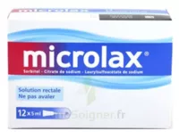 Microlax Sorbitol Citrate Et Laurilsulfoacetate De Sodium S Rect En Récipient Unidose 12récip-unidoses-can/5ml à BOUC-BEL-AIR