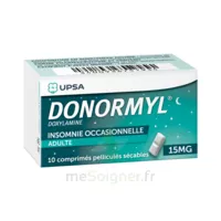 Donormyl 15 Mg Comprimés Pelliculés Sécables T/10 à BOUC-BEL-AIR