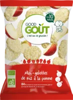 Good Goût Alimentation Infantile Mini Galette De Riz Pomme Sachet/40g à BOUC-BEL-AIR