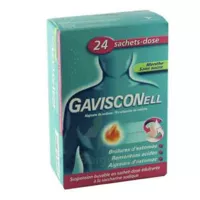 Gavisconell Menthe Sans Sucre, Suspension Buvable 24 Sachets à BOUC-BEL-AIR