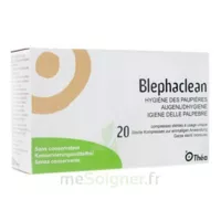 Blephaclean Compresses Stériles Nettoyantes Par 20 à BOUC-BEL-AIR