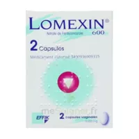 Lomexin 600 Mg Caps Molle Vaginale Plq/2 à BOUC-BEL-AIR